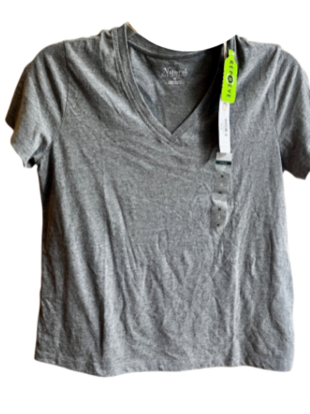 Natural Reflections V-neck Tee - New with Tags